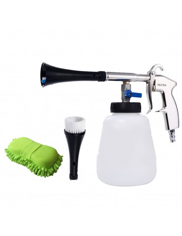 Wash Sprayer & Bottle with Brush Sponge High Pressure Car Interior Exterior Cleaning Tools