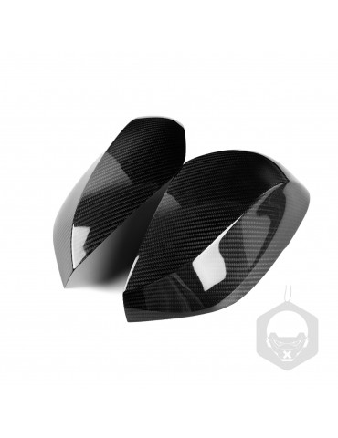 Carbon Fiber Rear Mirror Stickers Replacement For Infiniti Q50 Q60 QX50 QX60 Accessories