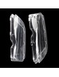 One Pair of Headlight Clear Cover Headlamp Lense Lens Front Headlamp Lens Replacemnt for BMW E46 3-series 4 Door 02-05