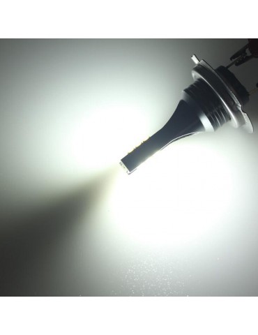 H7 Car LED Fog lights 200W Headlight Bulbs Kit 6000K White Running Light HID Decoder Fog Bulbs