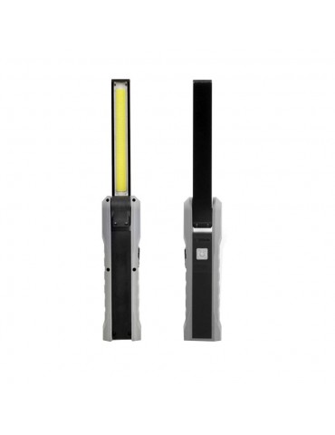 Portable Foldable USB Work Light 4 Mode COB Flashlight Rechargeable Magnetic LED Torch Flexible for Garage Mechanic Auto Car Truck Repair Camping Hiking Emergency