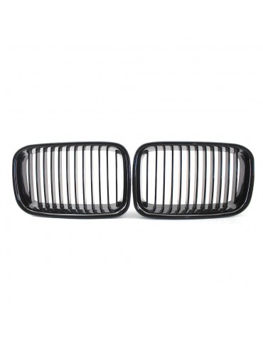 Front Grille Replacement for BMW E36 325i 320i 318is 1992-96 Grille High Gloss Black Cool Bussiness Style