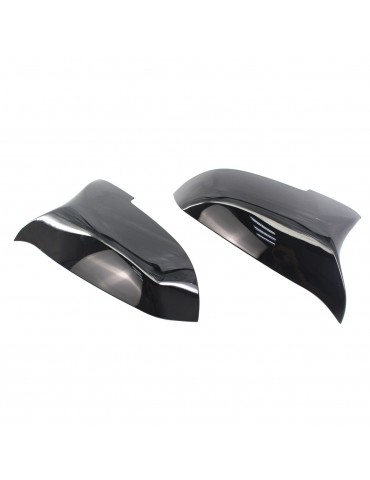 Car Rear View Side Mirror Cover Replacement for BMW F01 F10 F11 F12 F13 Auto Side Wing Mirror Cover Gloss Black Shell Caps